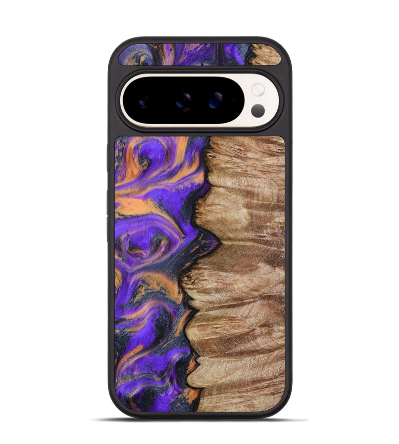 Pixel 9 Pro Wood Phone Case - Mindy (Purple, 799267)