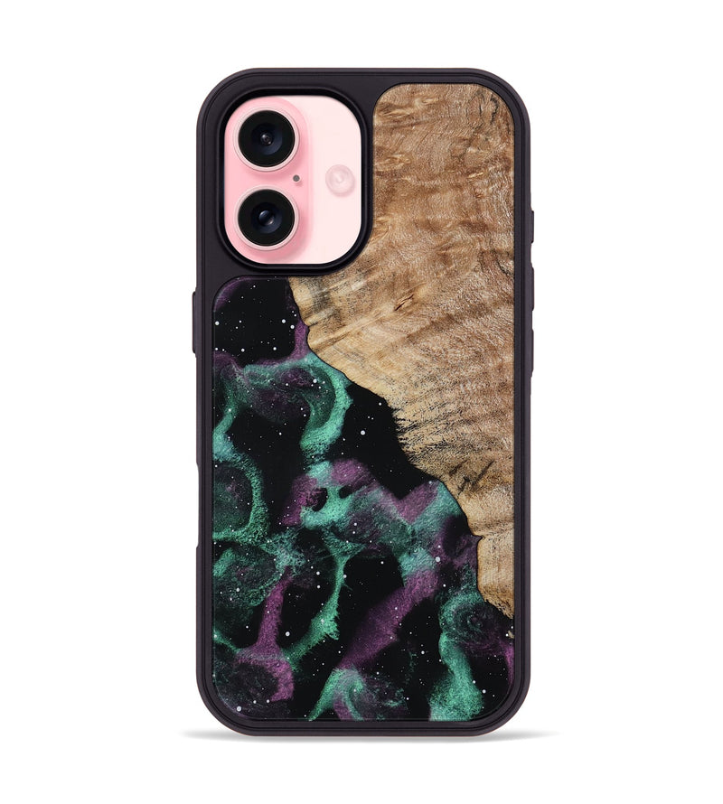 iPhone 16 Wood Phone Case - Gladys (Cosmos, 799273)