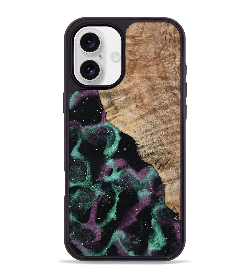 iPhone 16 Plus Wood Phone Case - Gladys (Cosmos, 799273)