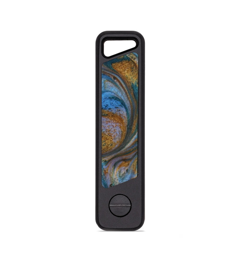 EDC ResinArt KeyHolder - Catina (Teal & Gold, 799302)
