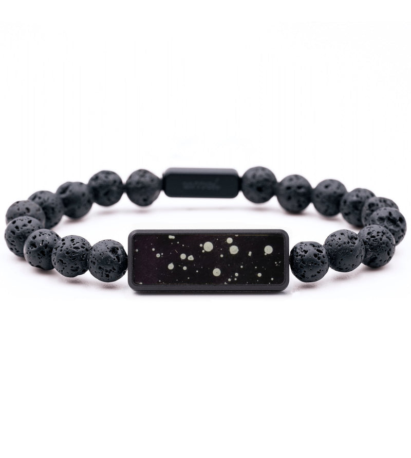 Lava Bead ResinArt Bracelet - Courtney (Cosmos, 799320)