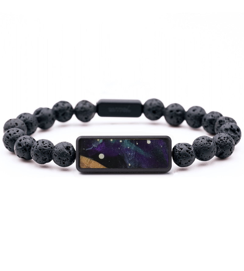 Lava Bead Wood Bracelet - Arya (Cosmos, 799324)