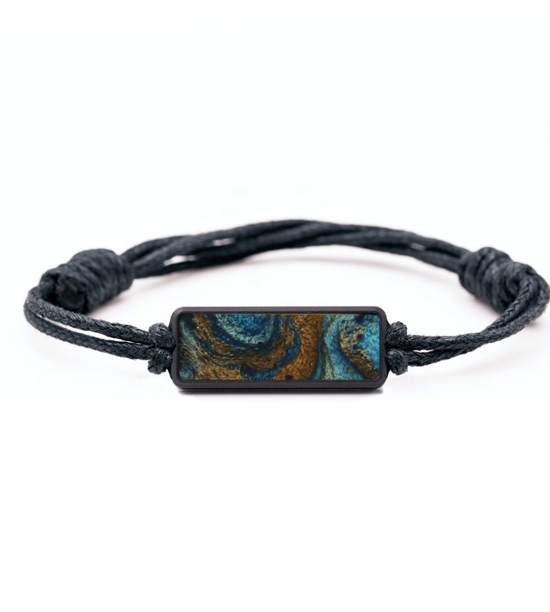 Classic ResinArt Bracelet - Esmeralda (Teal & Gold, 799369)