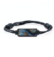 Classic ResinArt Bracelet - Jaqueline (Teal & Gold, 799371)