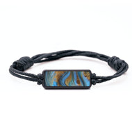 Classic ResinArt Bracelet - Carl (Teal & Gold, 799375)