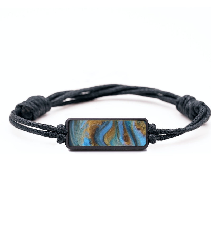 Classic ResinArt Bracelet - Carl (Teal & Gold, 799375)