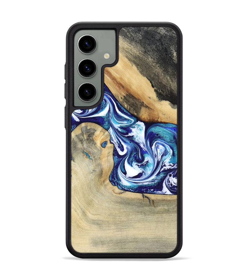 Galaxy S24 Plus Wood Phone Case - Donnell (Blue, 799398)