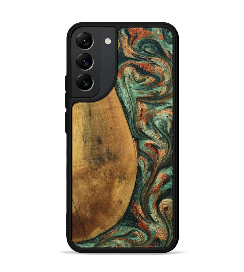 Galaxy S22 Plus Wood Phone Case - Kaeden (Green, 799402)