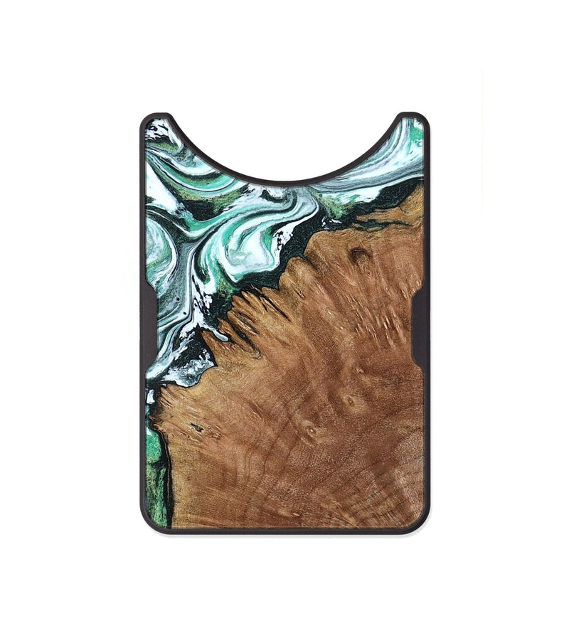 Alloy Wood Wallet - Anne (Green, 799403)