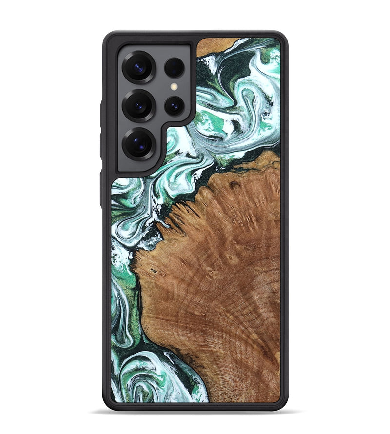 Galaxy S25 Ultra Wood Phone Case - Anne (Green, 799403)