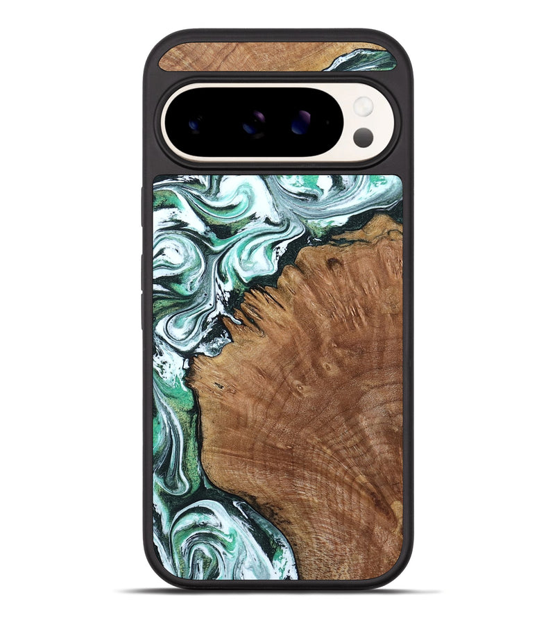 Pixel 10 Pro XL Wood Phone Case - Anne (Green, 799403)