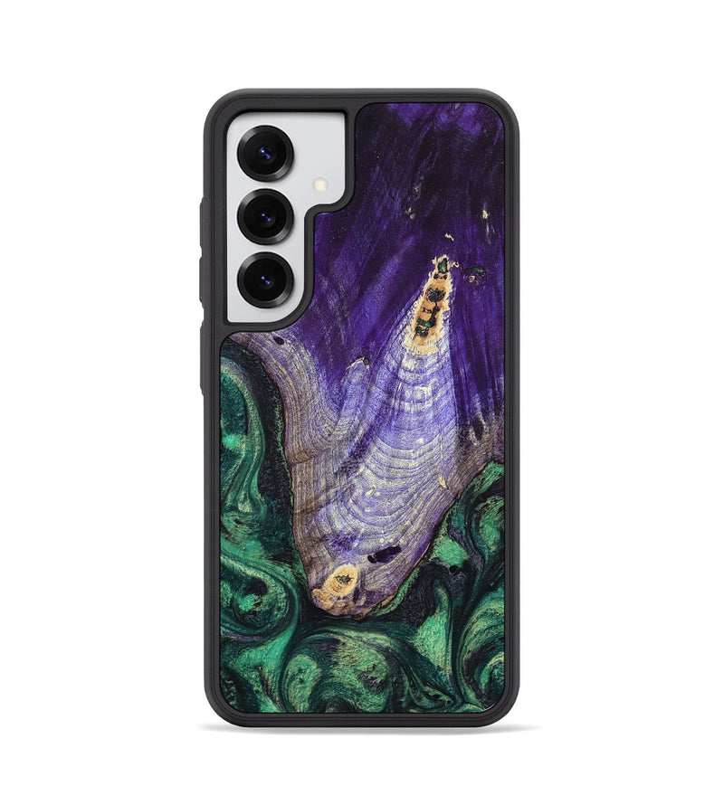 Galaxy S25 Wood Phone Case - Nala (Green, 799405)
