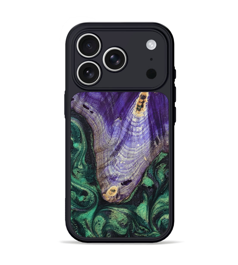 iPhone 17 Pro Wood Phone Case - Nala (Green, 799405)