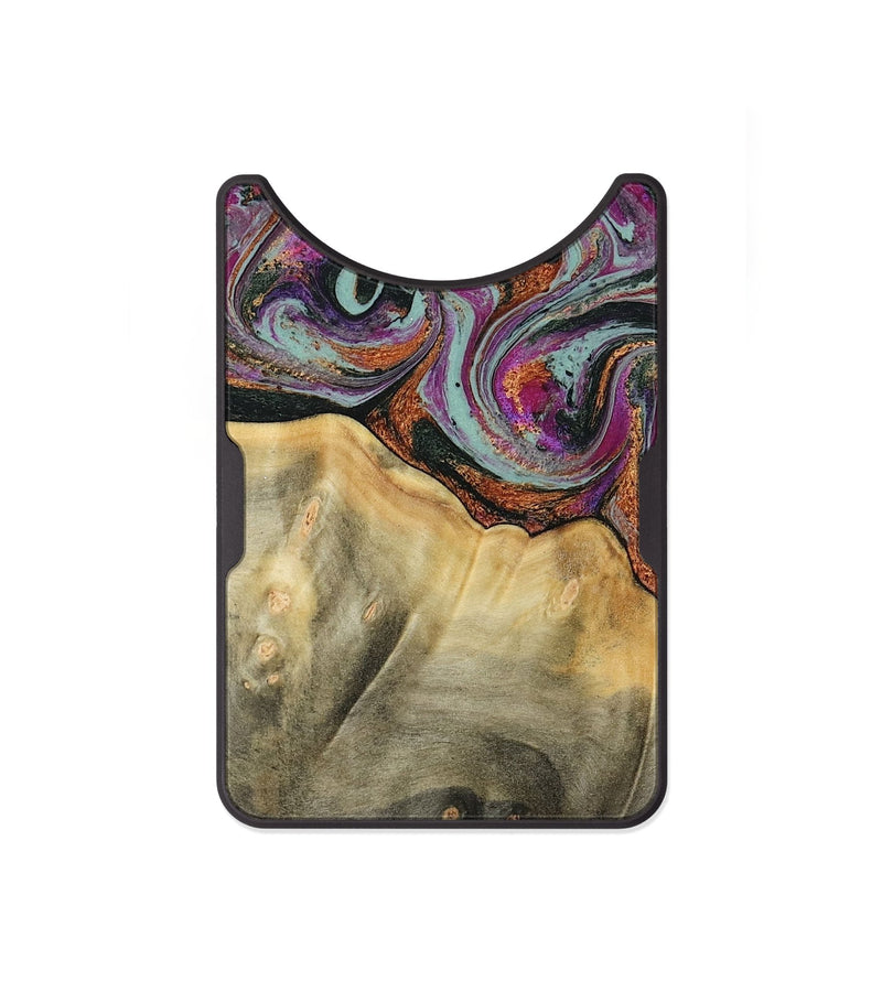 Alloy Wood Wallet - Matheo (Green, 799407)