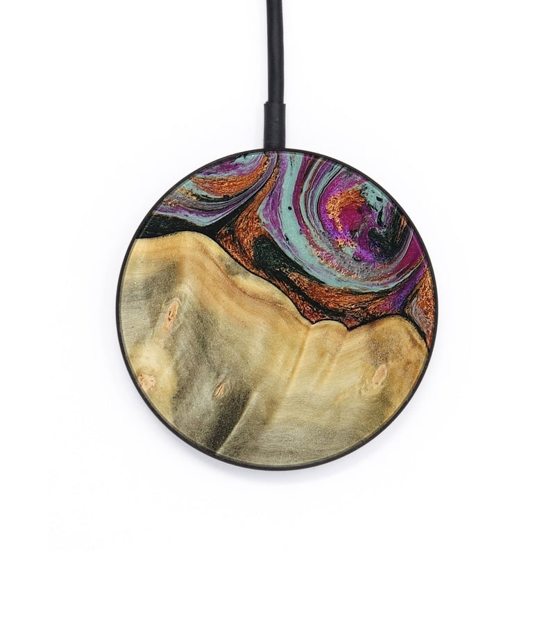 Circle Wood Wireless Charger - Matheo (Green, 799407)