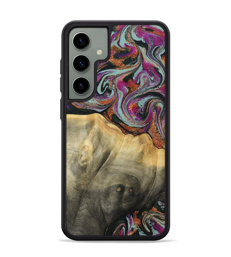 Galaxy S24 Plus Wood Phone Case - Matheo (Green, 799407)