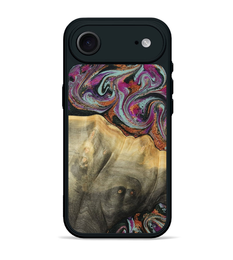 iPhone 17 Air Wood Phone Case - Matheo (Green, 799407)