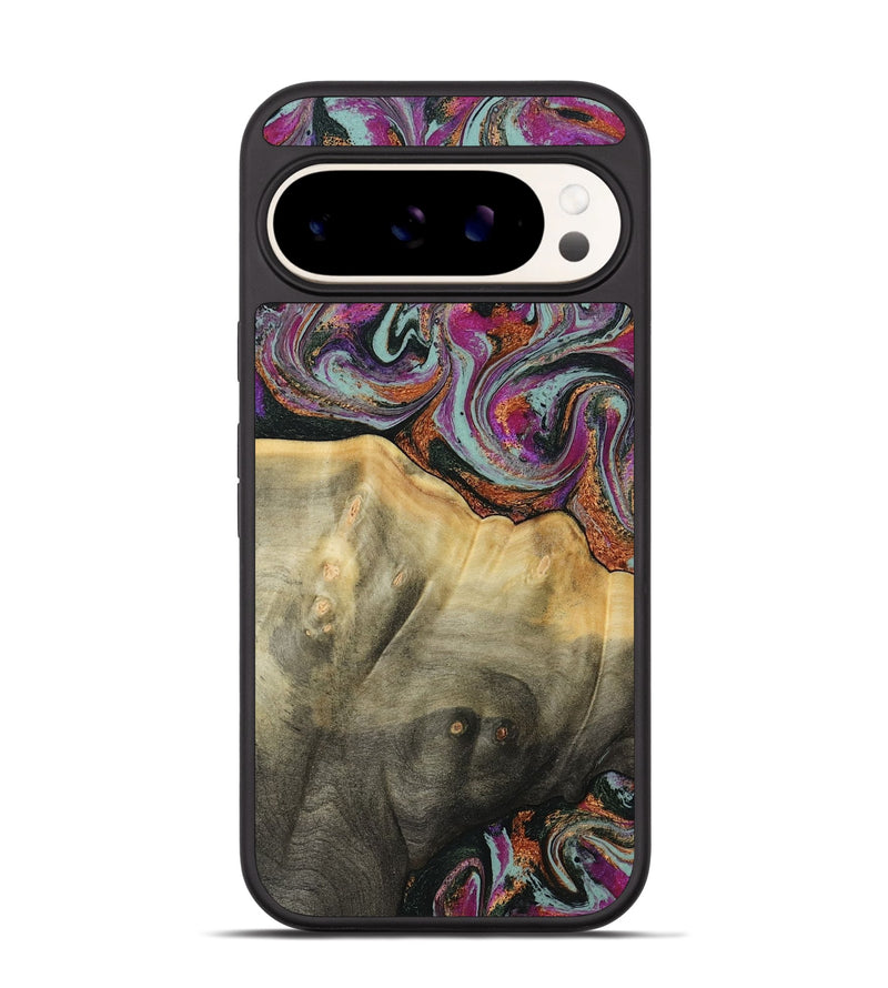 Pixel 9 Wood Phone Case - Matheo (Green, 799407)