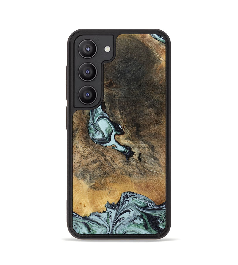 Galaxy S23 Wood Phone Case - Avi (Green, 799408)