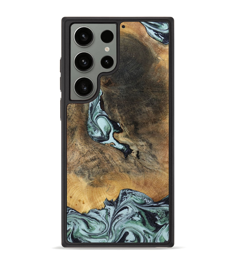 Galaxy S23 Ultra Wood Phone Case - Avi (Green, 799408)