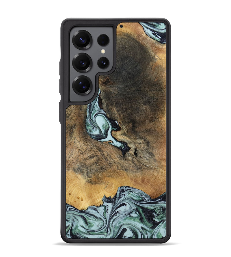 Galaxy S25 Ultra Wood Phone Case - Avi (Green, 799408)