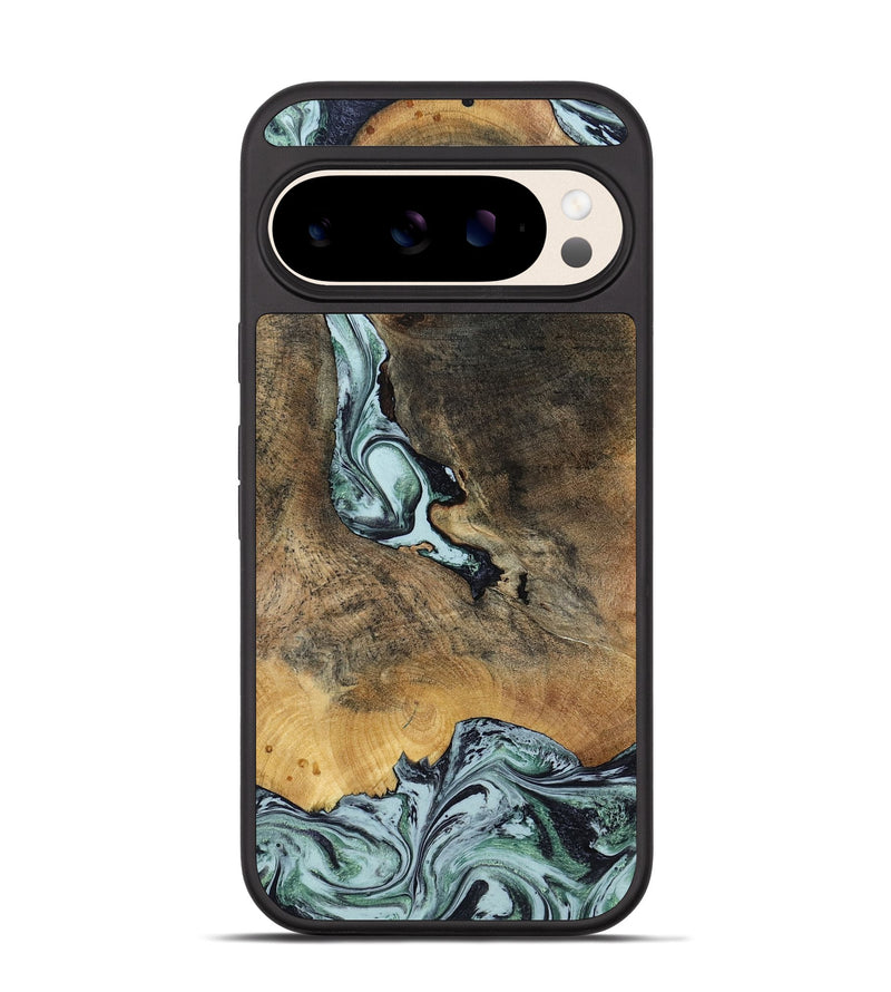 Pixel 10 Wood Phone Case - Avi (Green, 799408)