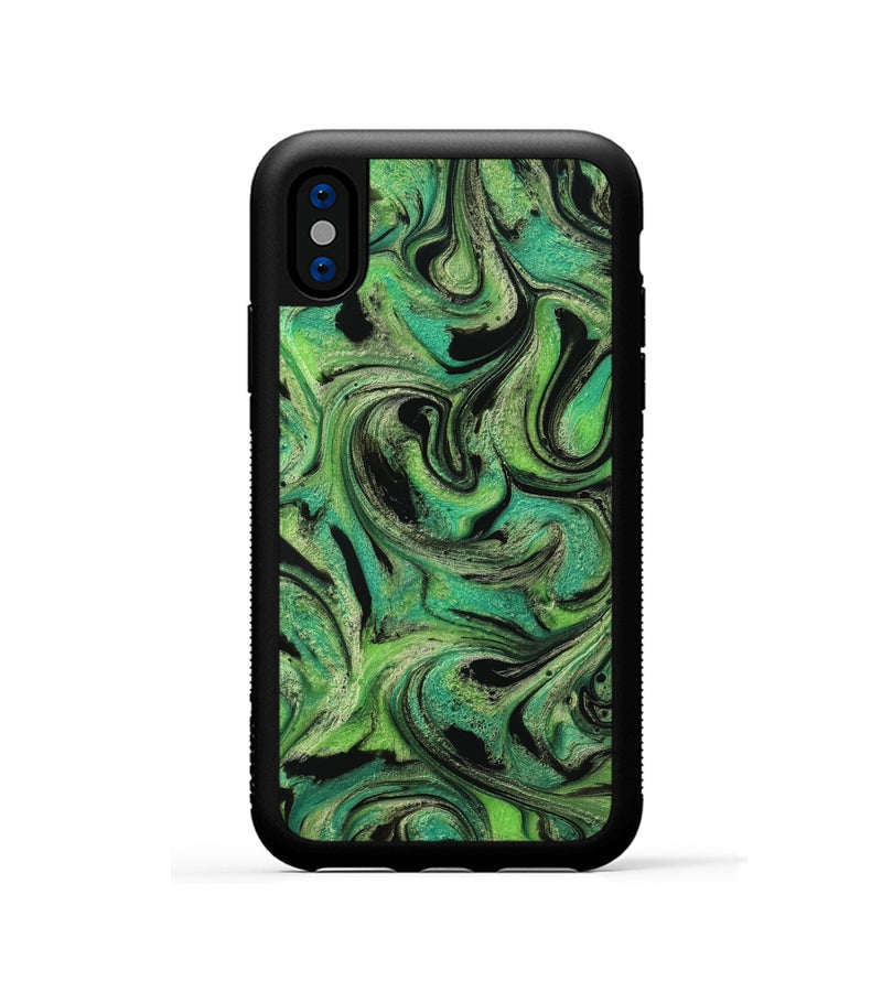 iPhone Xs ResinArt Phone Case - Asha (Ombre, 799409)
