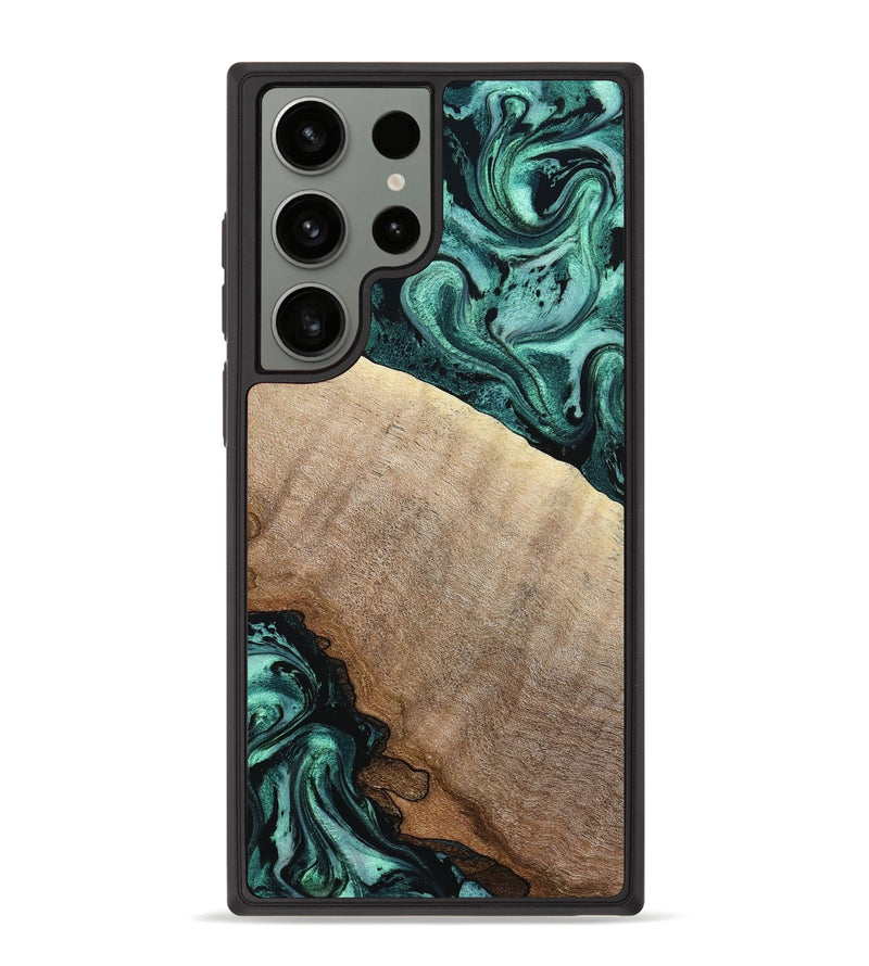 Galaxy S23 Ultra Wood Phone Case - Scot (Green, 799410)