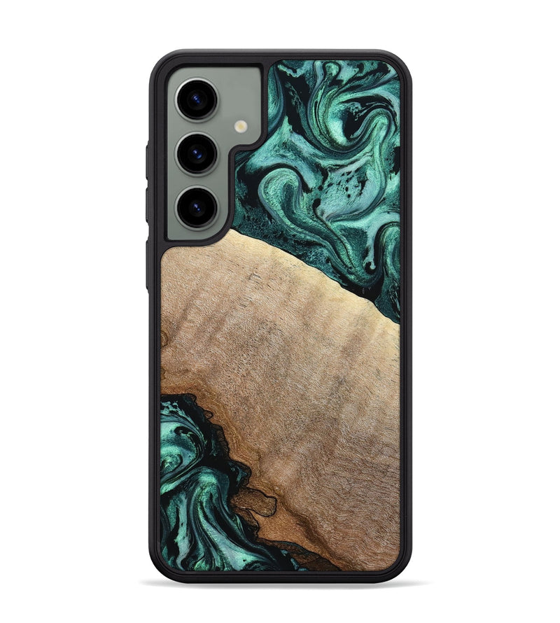 Galaxy S24 Plus Wood Phone Case - Scot (Green, 799410)
