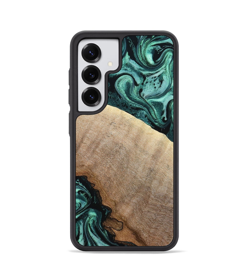 Galaxy S25 Wood Phone Case - Scot (Green, 799410)