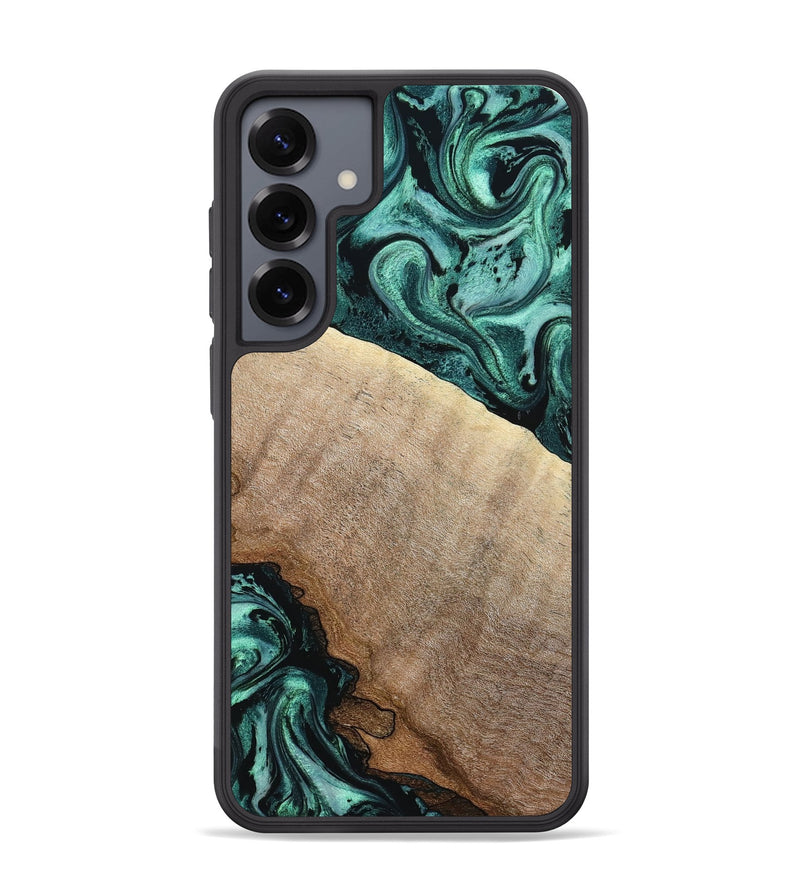 Galaxy S25 Plus Wood Phone Case - Scot (Green, 799410)