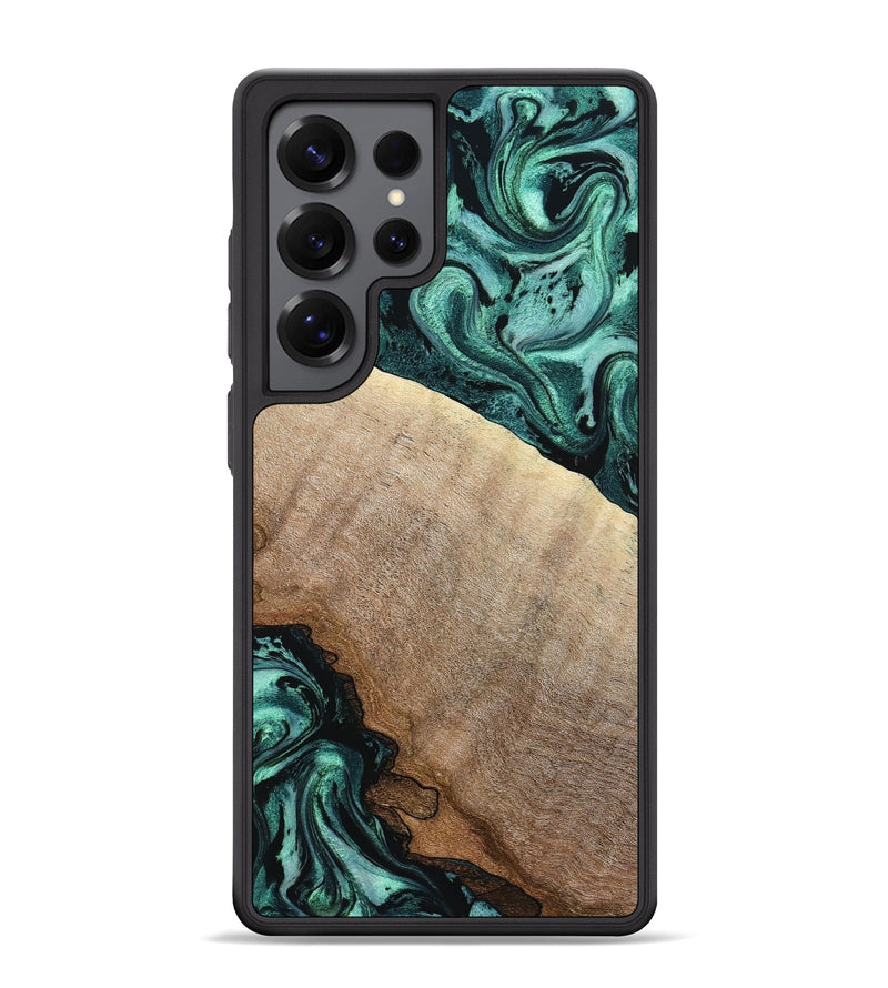 Galaxy S25 Ultra Wood Phone Case - Scot (Green, 799410)