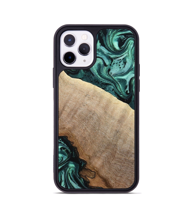 iPhone 11 Pro Wood Phone Case - Scot (Green, 799410)