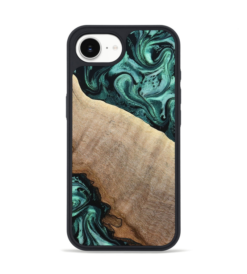 iPhone 16e Wood Phone Case - Scot (Green, 799410)