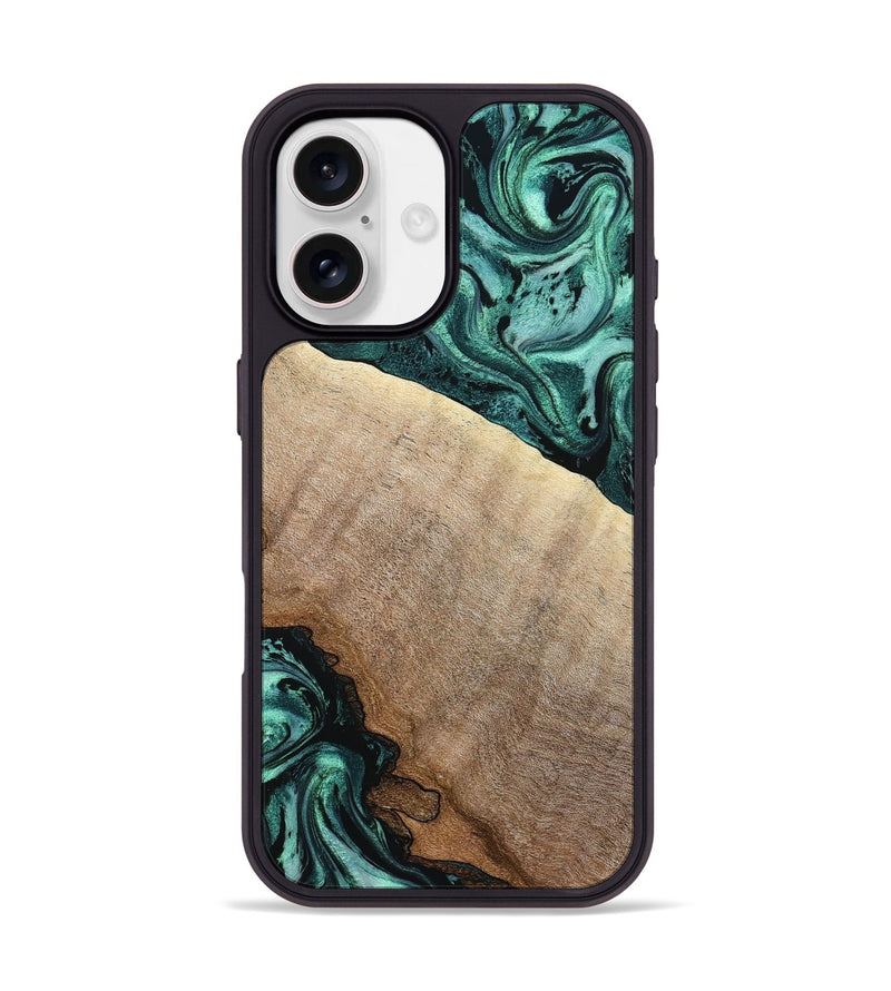 iPhone 17 Wood Phone Case - Scot (Green, 799410)