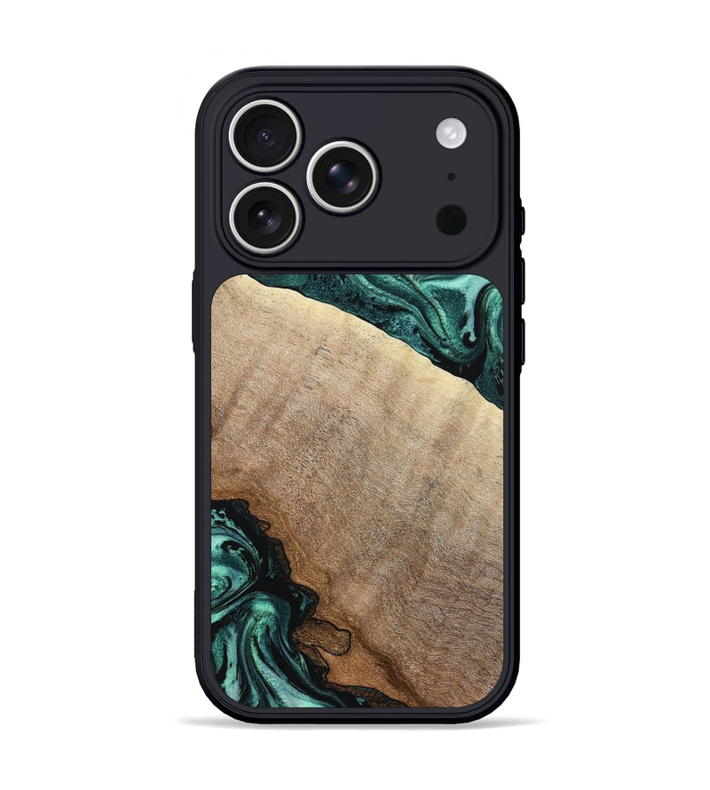 iPhone 17 Pro Wood Phone Case - Scot (Green, 799410)