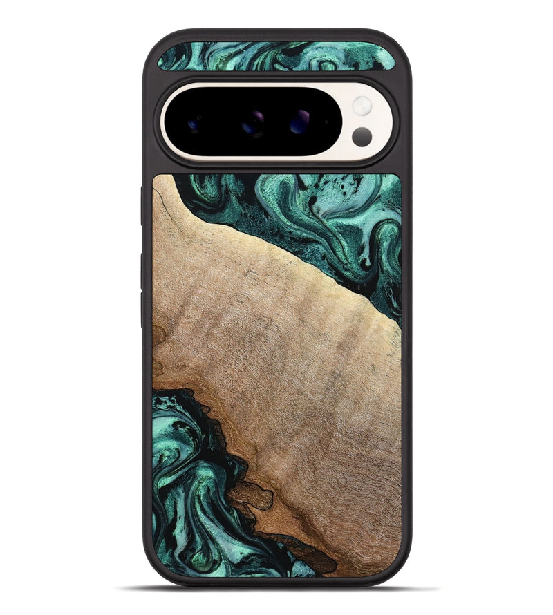 Pixel 10 Pro XL Wood Phone Case - Scot (Green, 799410)