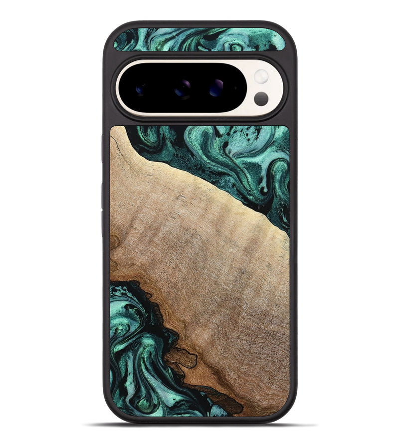 Pixel 9 Pro XL Wood Phone Case - Scot (Green, 799410)