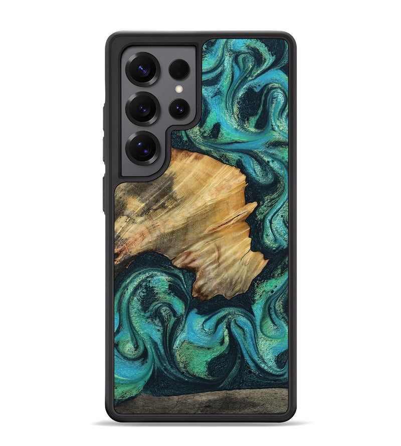 Galaxy S25 Ultra Wood Phone Case - Dara (Green, 799412)
