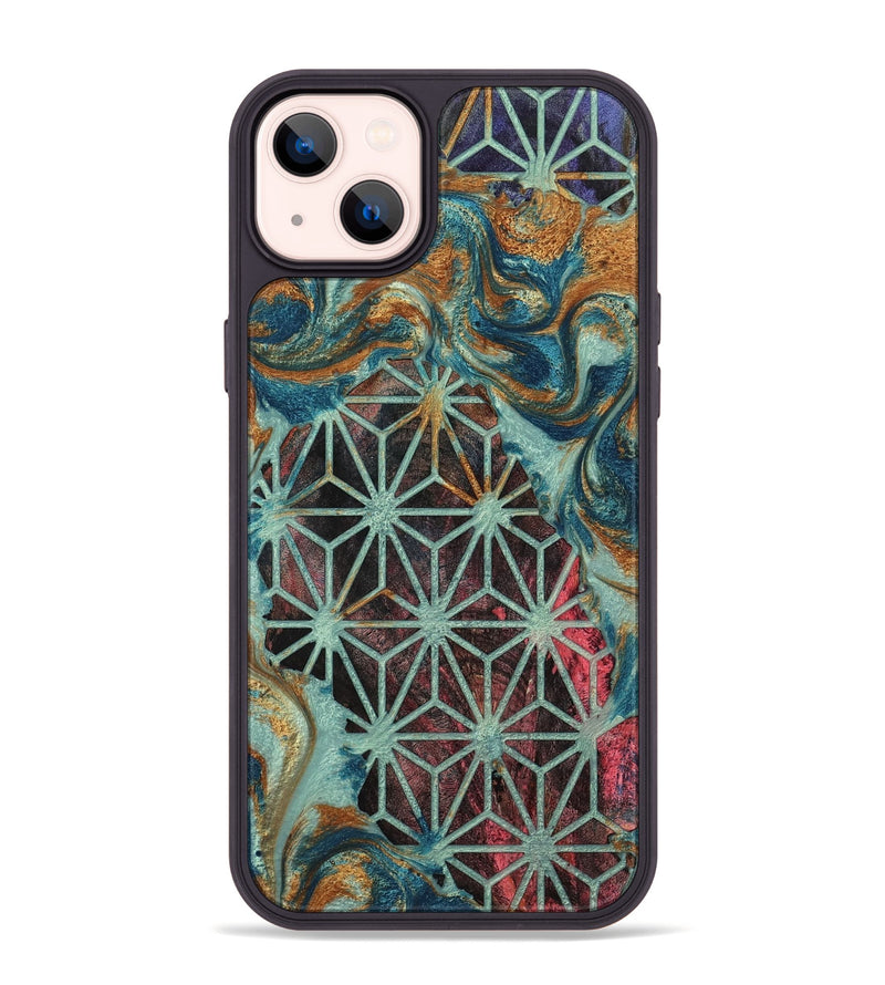 iPhone 14 Plus Wood Phone Case - Sherryl (Pattern, 799413)