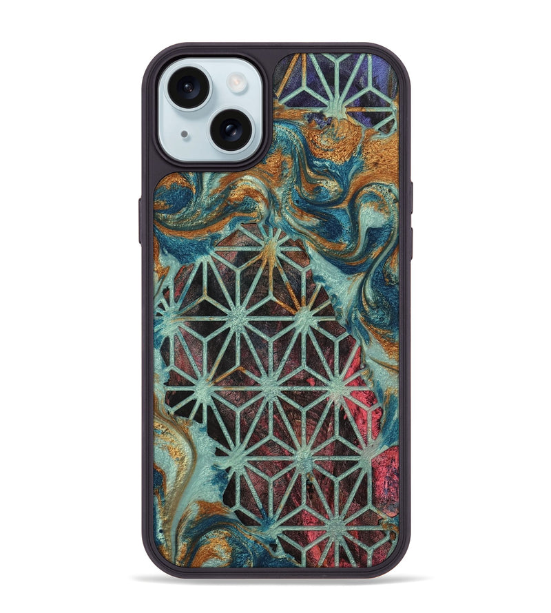 iPhone 15 Plus Wood Phone Case - Sherryl (Pattern, 799413)