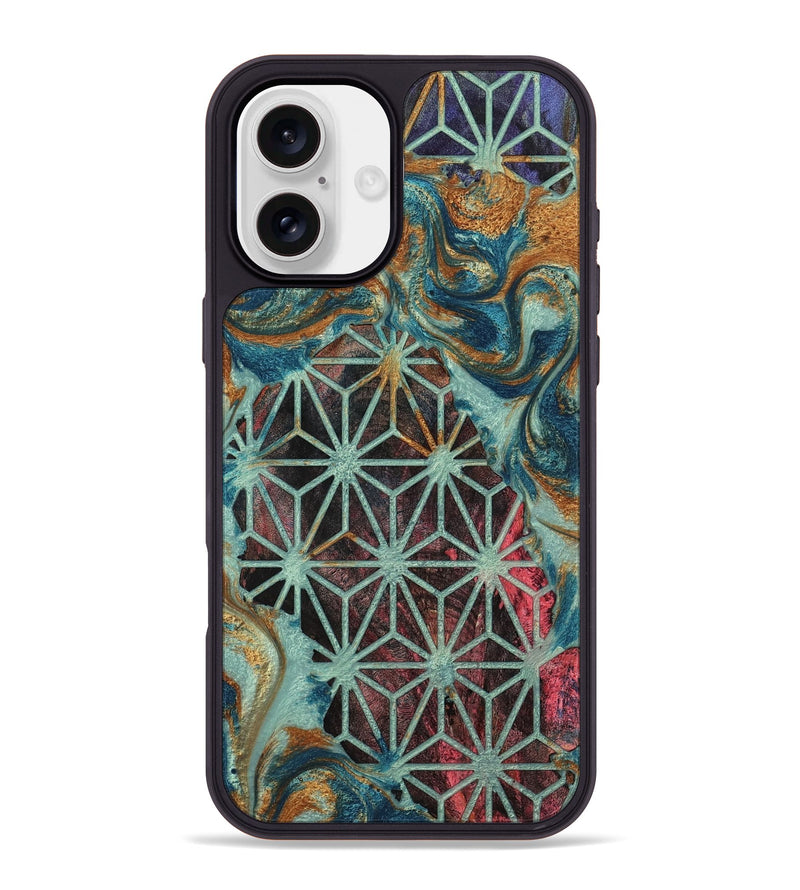 iPhone 16 Plus Wood Phone Case - Sherryl (Pattern, 799413)