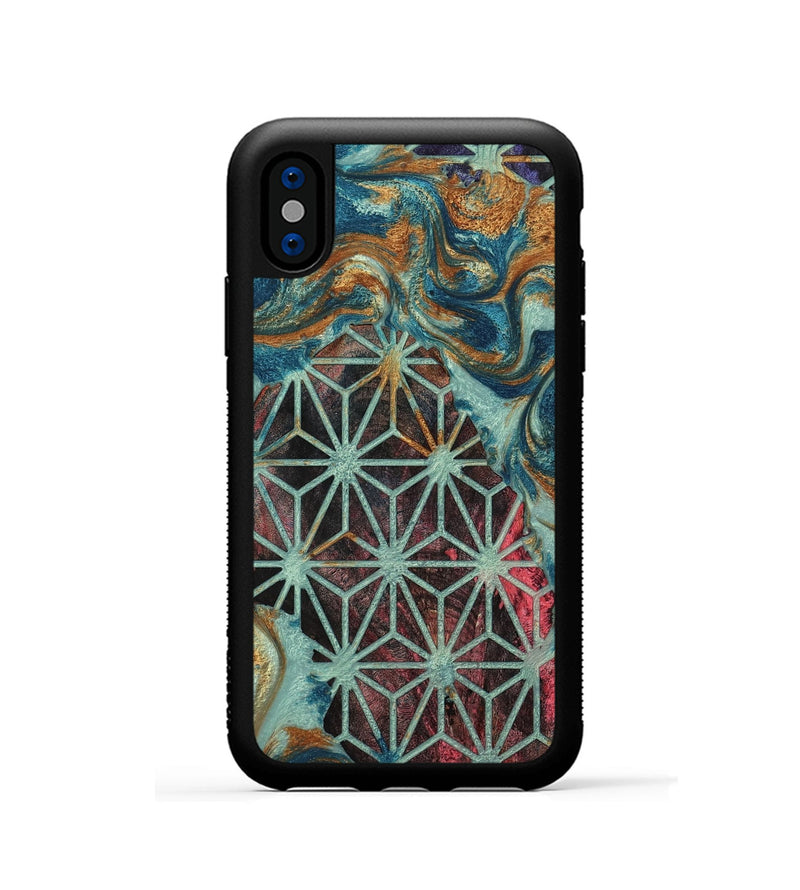 iPhone Xs Wood Phone Case - Sherryl (Pattern, 799413)