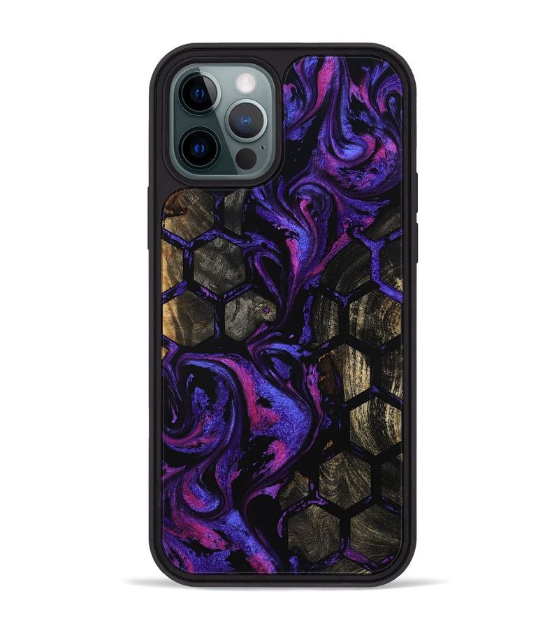 iPhone 12 Pro Max Wood Phone Case - Aya (Pattern, 799417)
