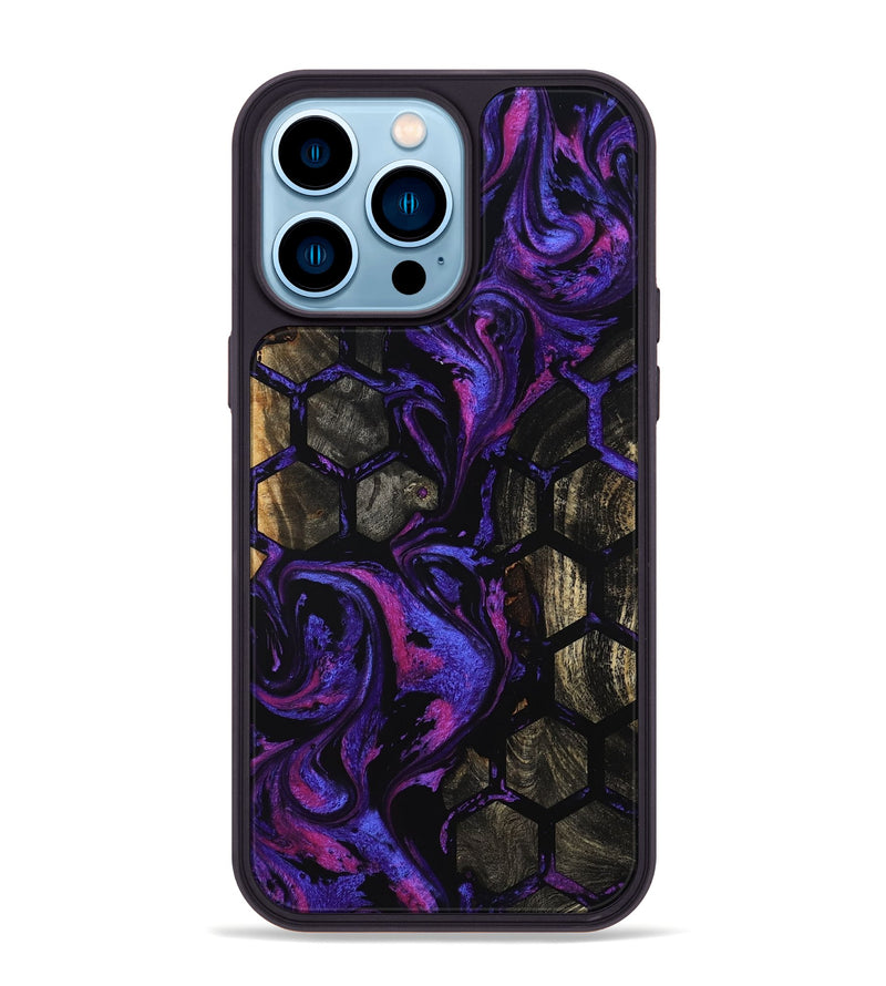 iPhone 14 Pro Max Wood Phone Case - Aya (Pattern, 799417)