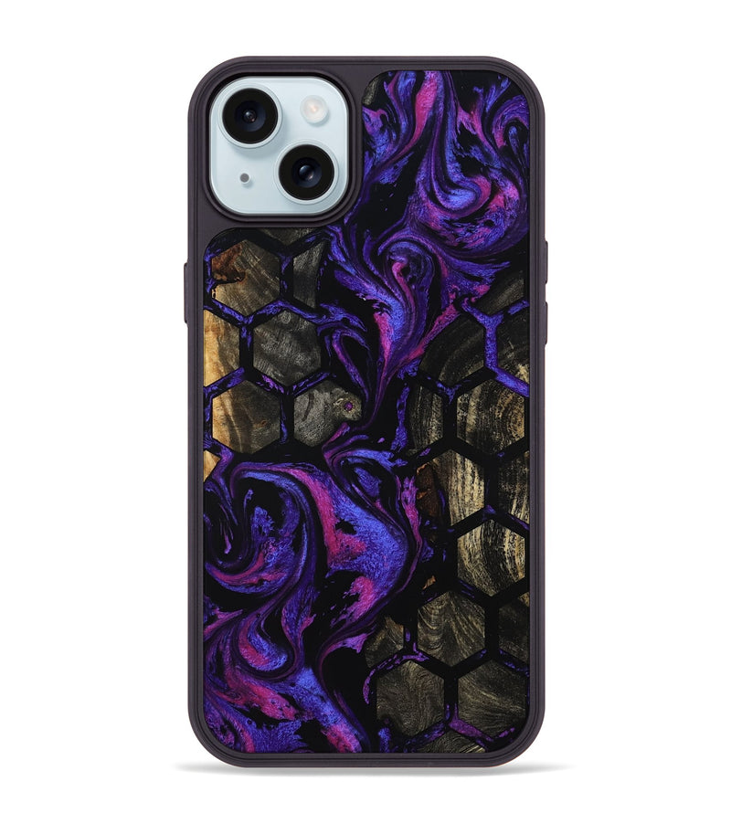 iPhone 15 Plus Wood Phone Case - Aya (Pattern, 799417)