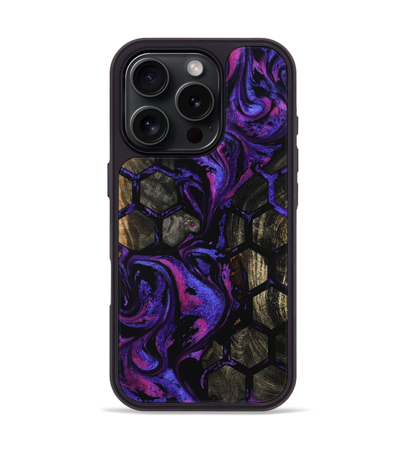 iPhone 16 Pro Wood Phone Case - Aya (Pattern, 799417)