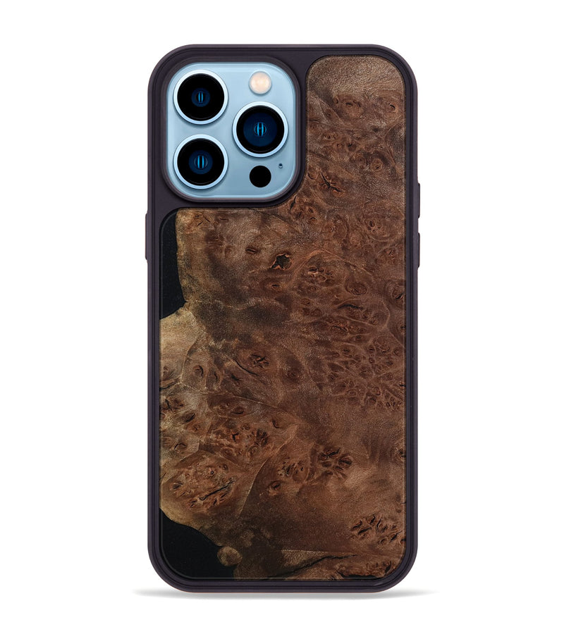 iPhone 14 Pro Max Wood Phone Case - Fred (Wood Burl, 799418)