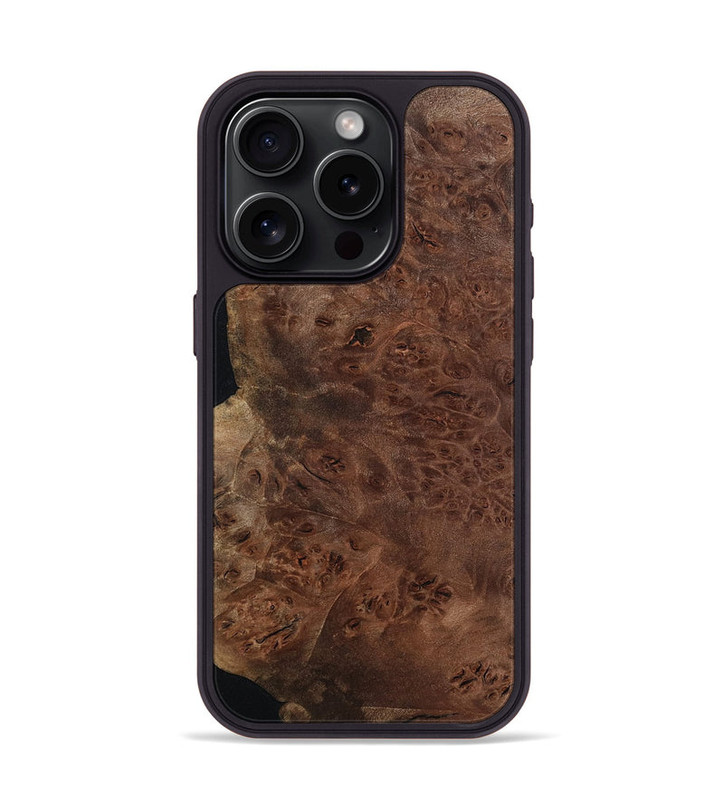 iPhone 15 Pro Wood Phone Case - Fred (Wood Burl, 799418)