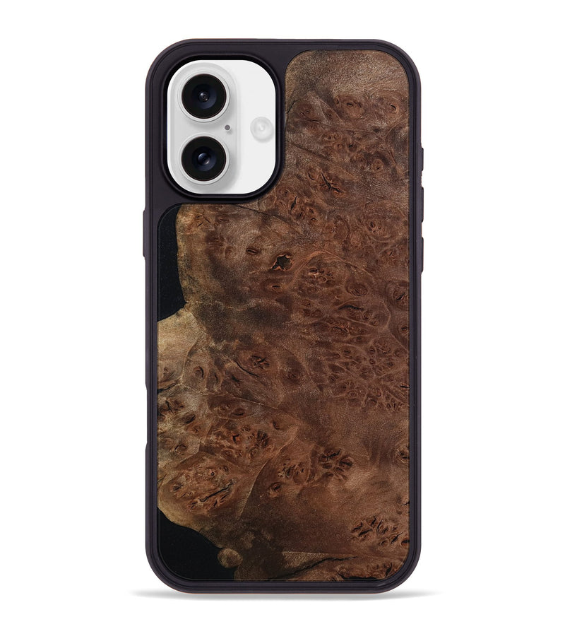 iPhone 16 Plus Wood Phone Case - Fred (Wood Burl, 799418)